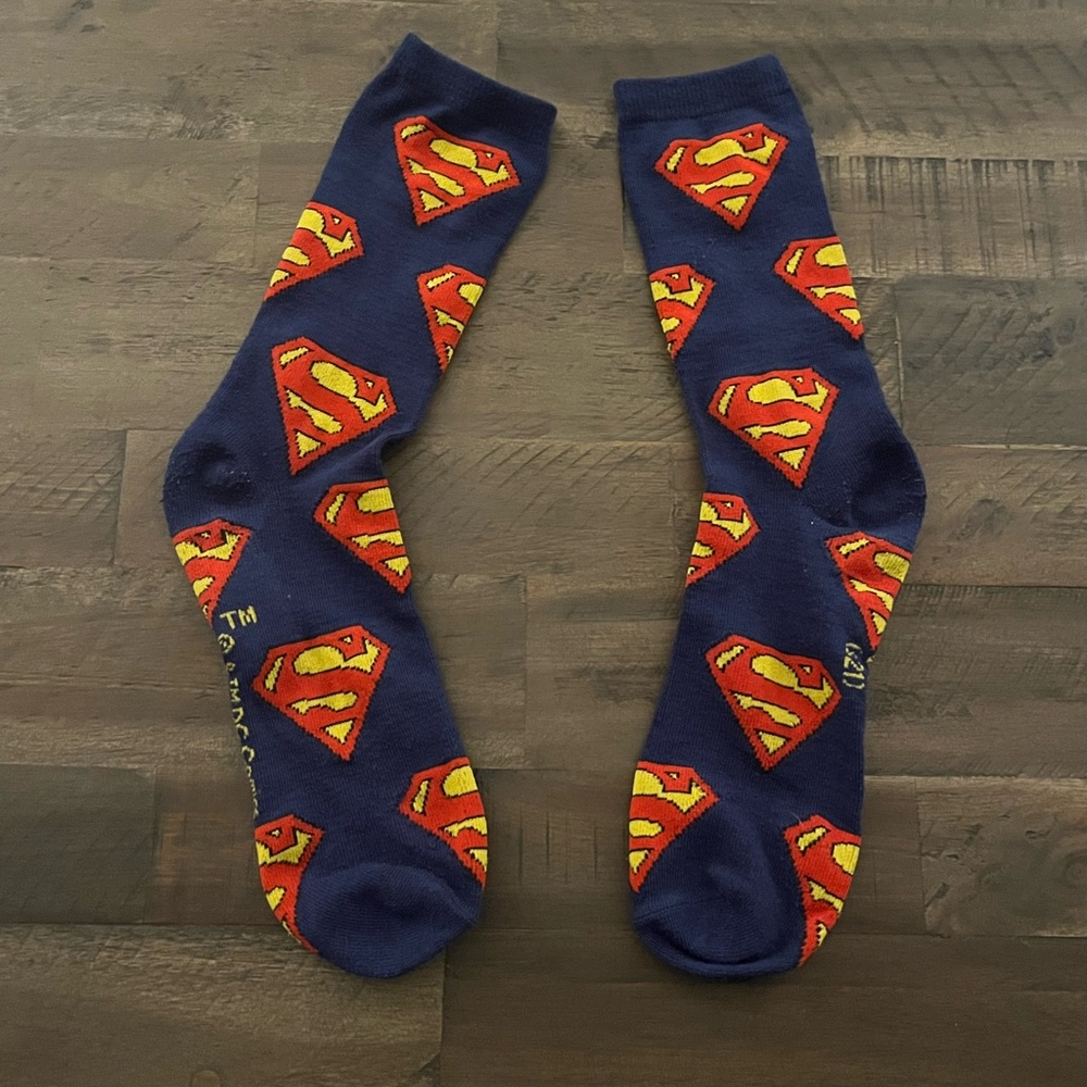 MENS SUPERMAN SOCKS